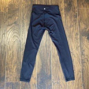 Lululemon Size 6 Wunder Training Leggings, High Waist